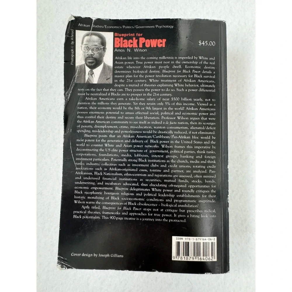 Blueprint for Black Power: A Moral, Political & Economic Imperative…~1st Edition